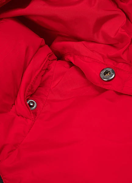 Women's winter hooded jacket Cleo - Red