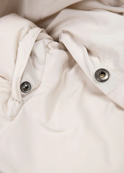 Women's winter hooded jacket Cleo - White