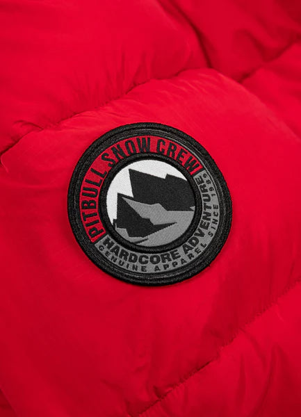 Women's winter hooded jacket Cleo - Red