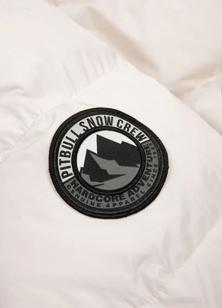 Women's winter hooded jacket Cleo - White