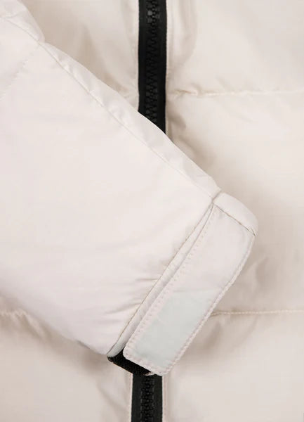 Women's winter hooded jacket Cleo - White