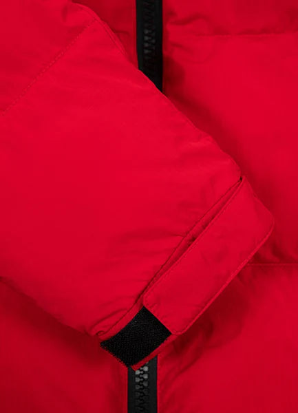 Women's winter hooded jacket Cleo - Red