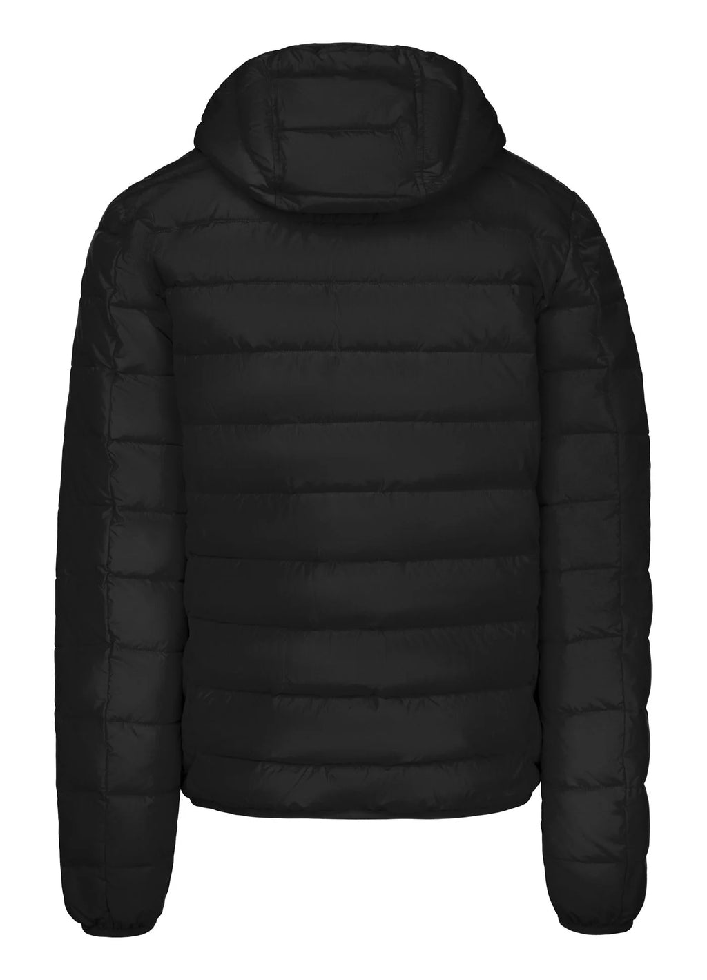 Men Winter Quilted Hooded Jacket SEACOAST - Black