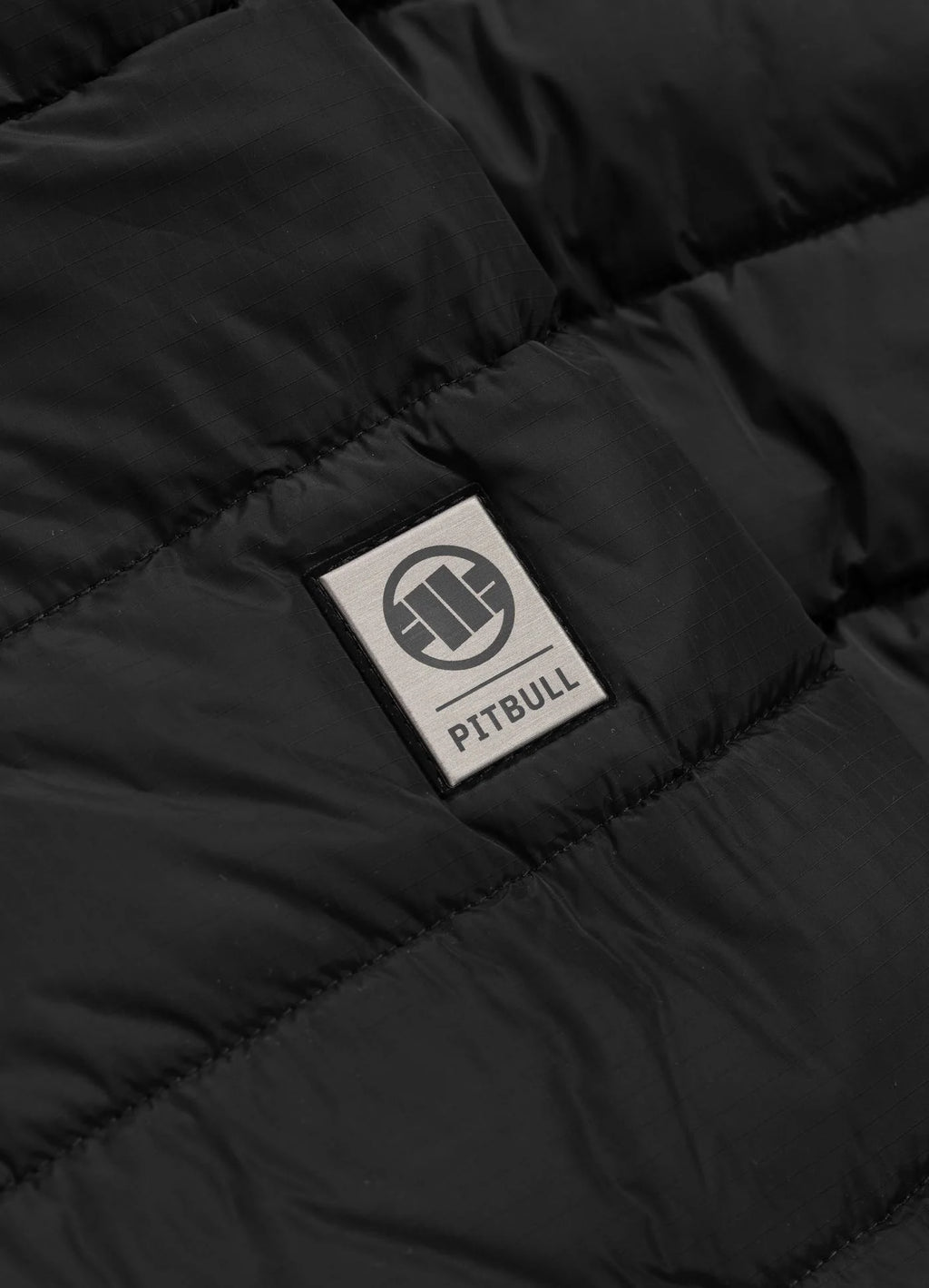 Men Winter Quilted Hooded Jacket SEACOAST - Black