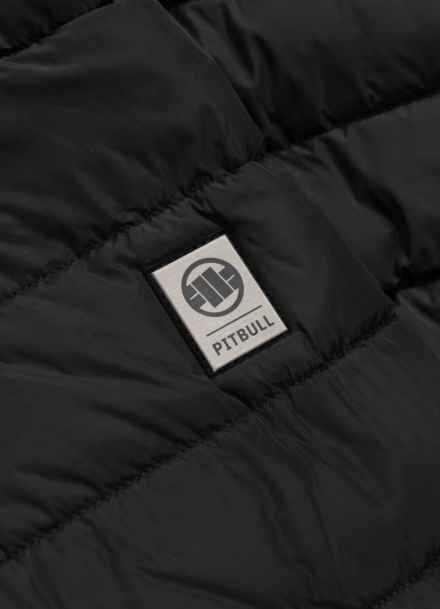 Men Winter Quilted Hooded Jacket SEACOAST - Black