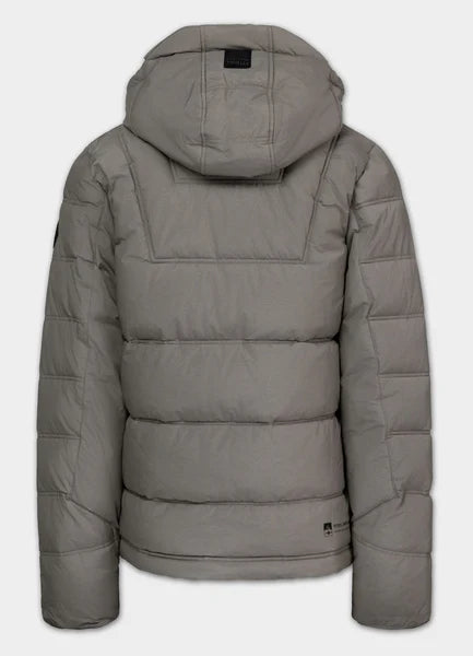 Men Quilted winter jacket with hood PIEDMONT