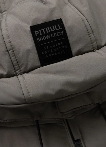 Men Quilted winter jacket with hood PIEDMONT