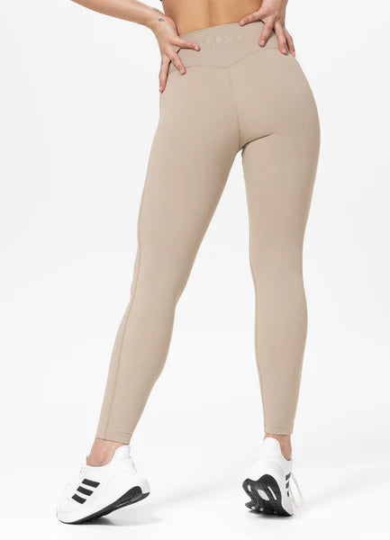 Women's Sports Leggings AVENIDA - Light brown