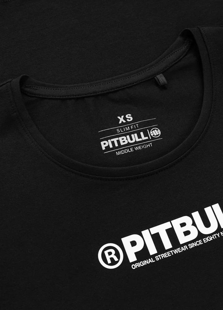 Longsleeve Slim Fit PITBULL R - Black