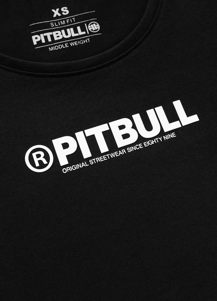 Longsleeve Slim Fit PITBULL R - Black
