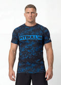 Rashguard HEX CAMO HILLTOP - Blue