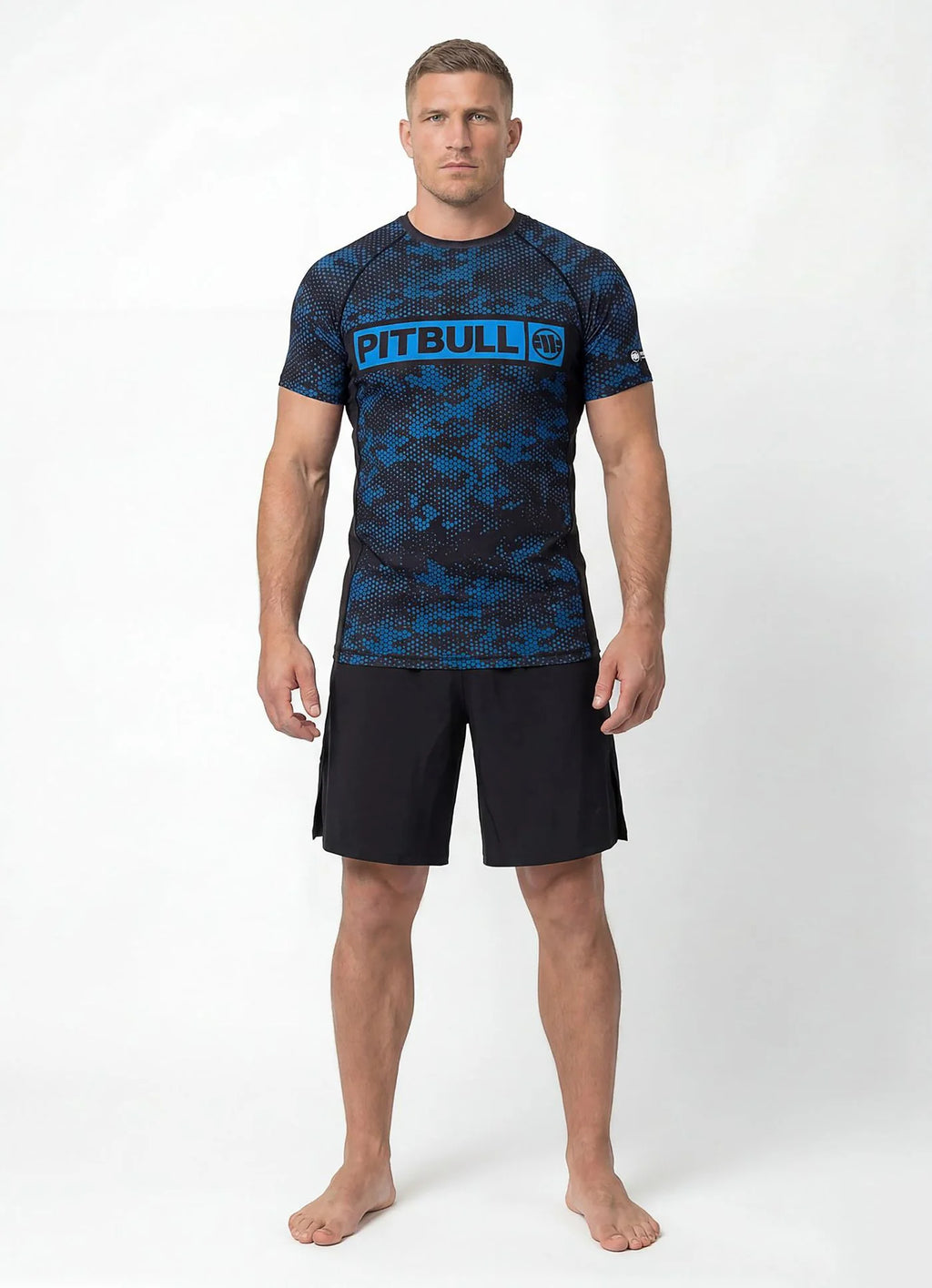 Rashguard HEX CAMO HILLTOP - Blue