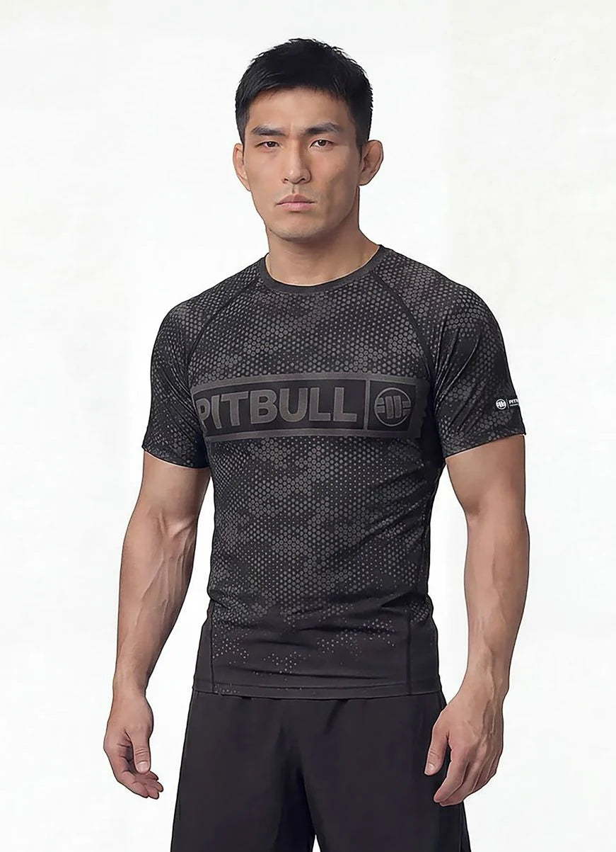 Rashguard HEX CAMO HILLTOP - Black