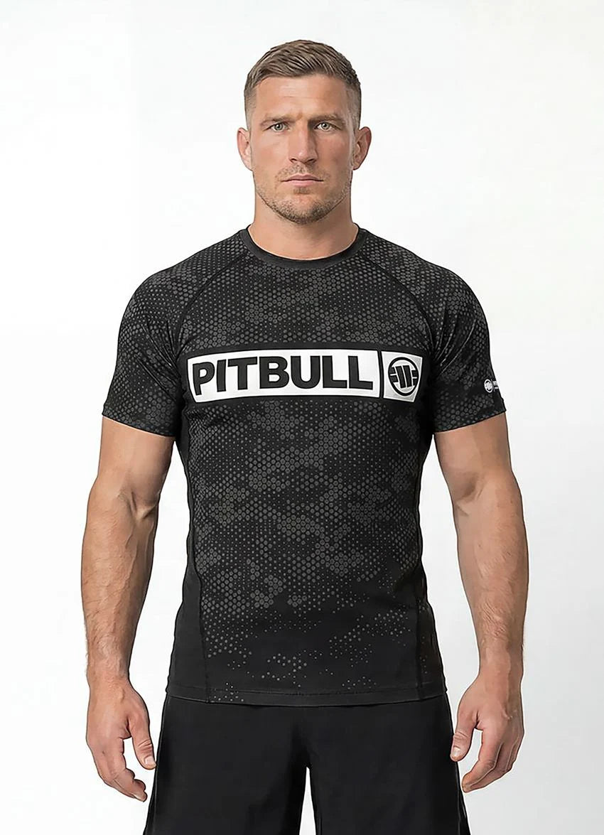 Rashguard HEX CAMO HILLTOP - Black/White
