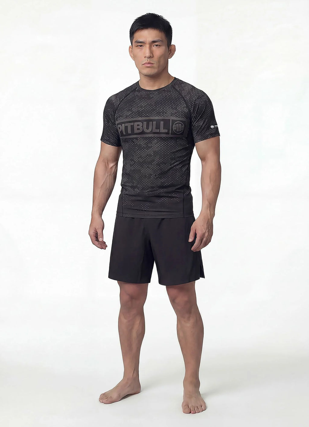 Rashguard HEX CAMO HILLTOP - Black