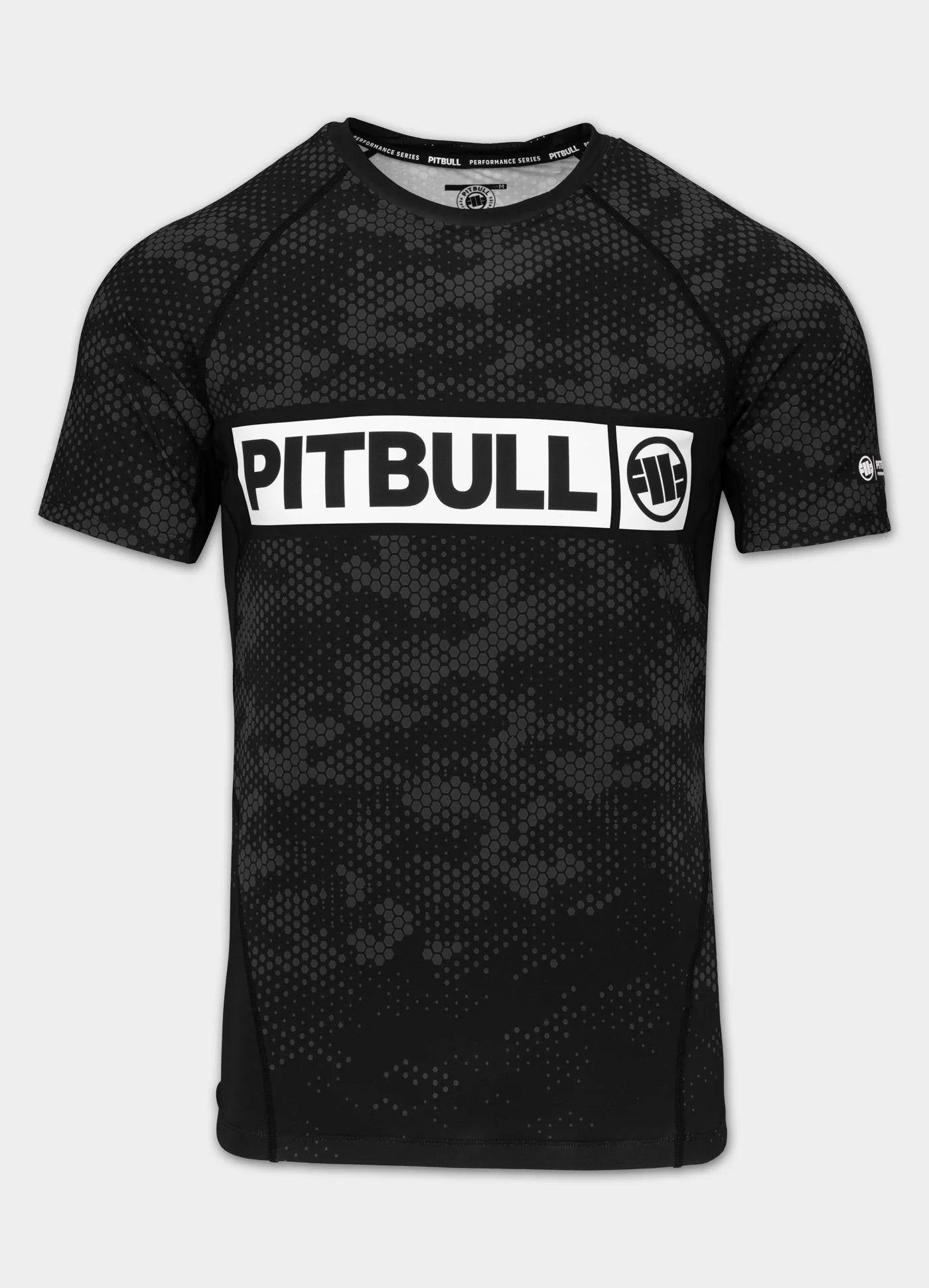Rashguard HEX CAMO HILLTOP - Black/White