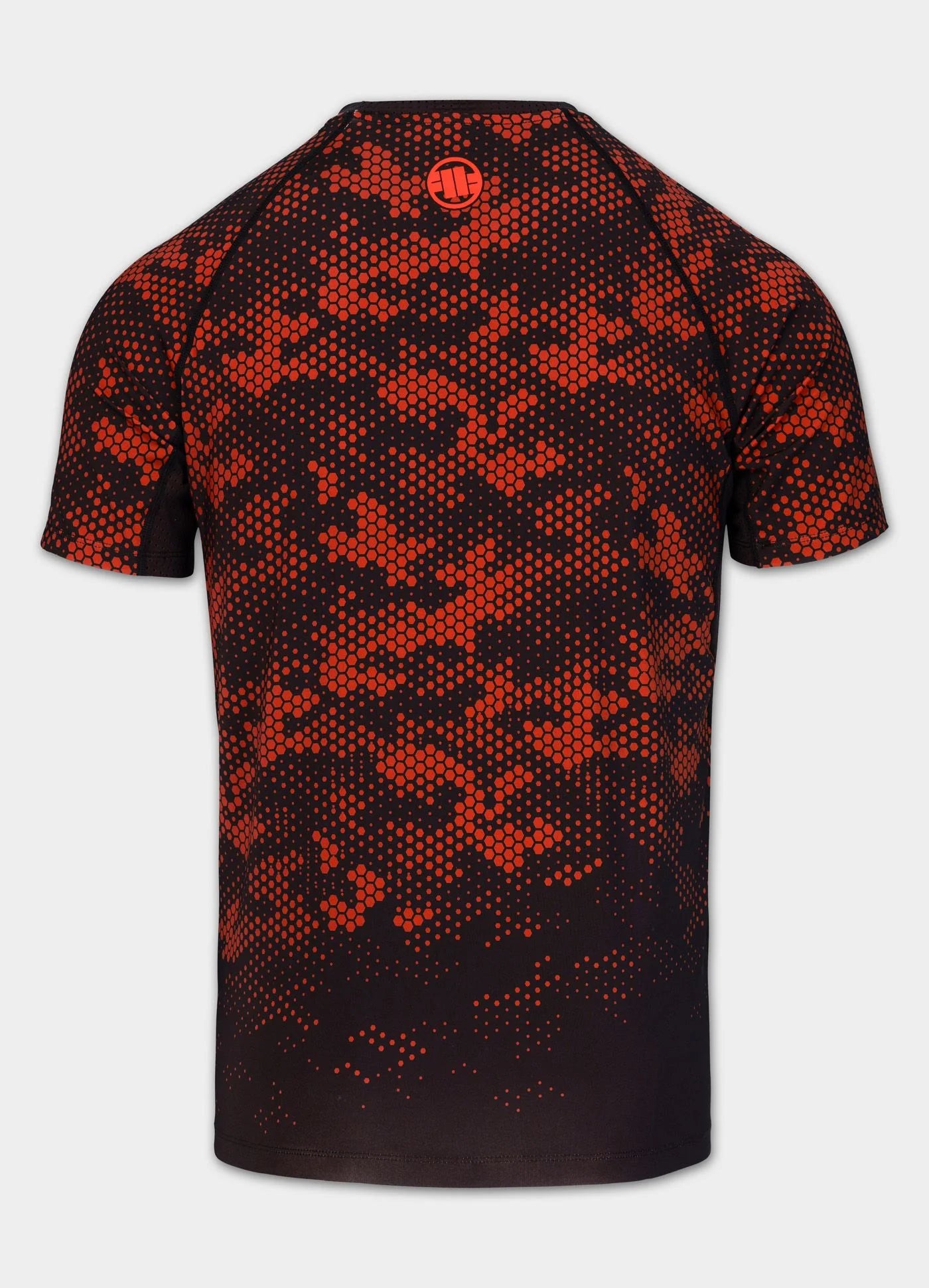 Rashguard HEX CAMO HILLTOP - Red