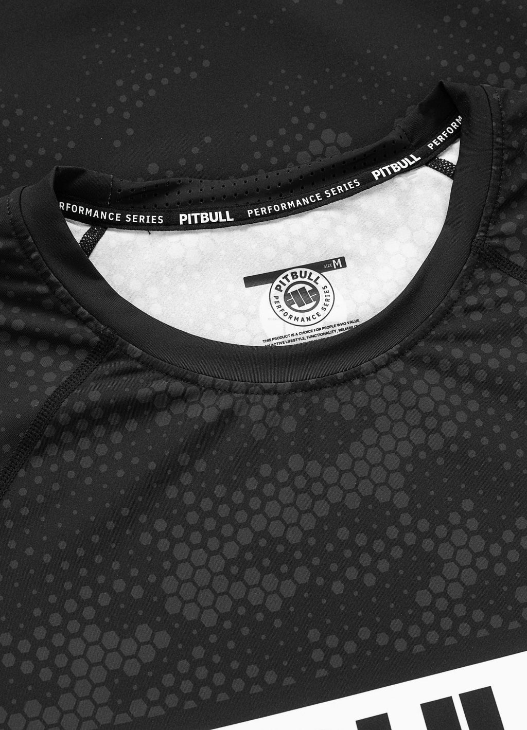 Rashguard HEX CAMO HILLTOP - Black/White