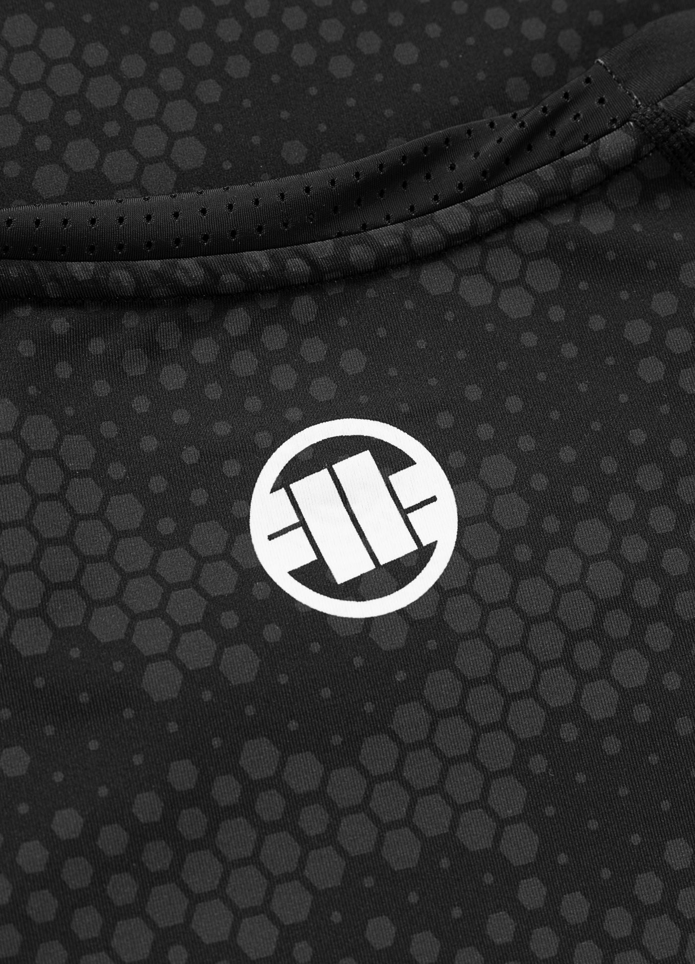 Rashguard HEX CAMO HILLTOP - Black/White