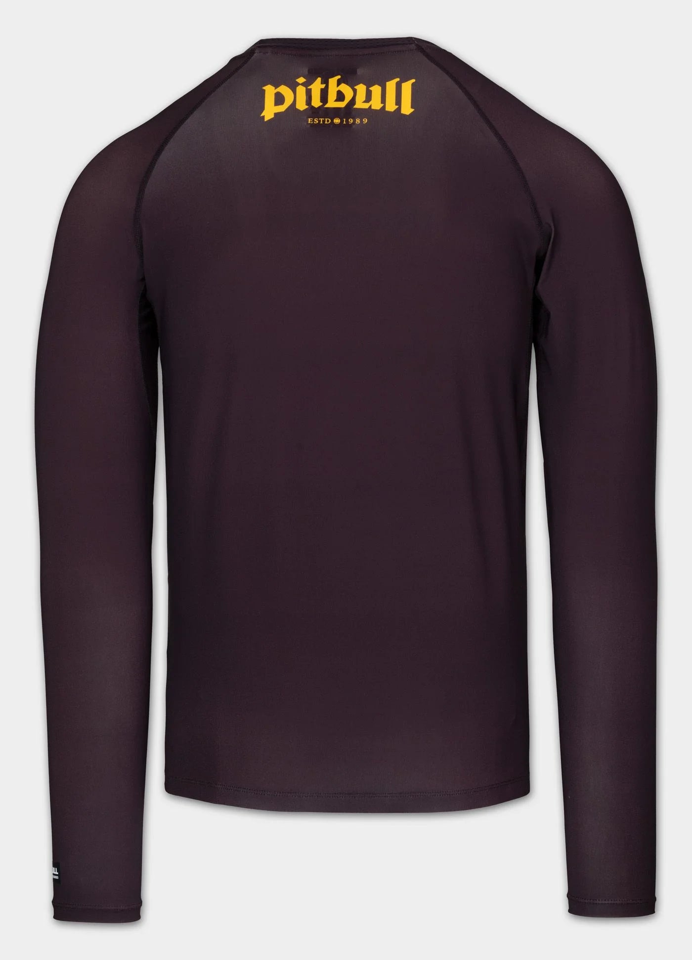 Rashguard longsleeve LOGO PALMS - Brown