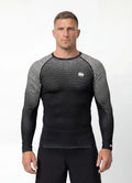 Rashguard longsleeve RANKED Black/Grey