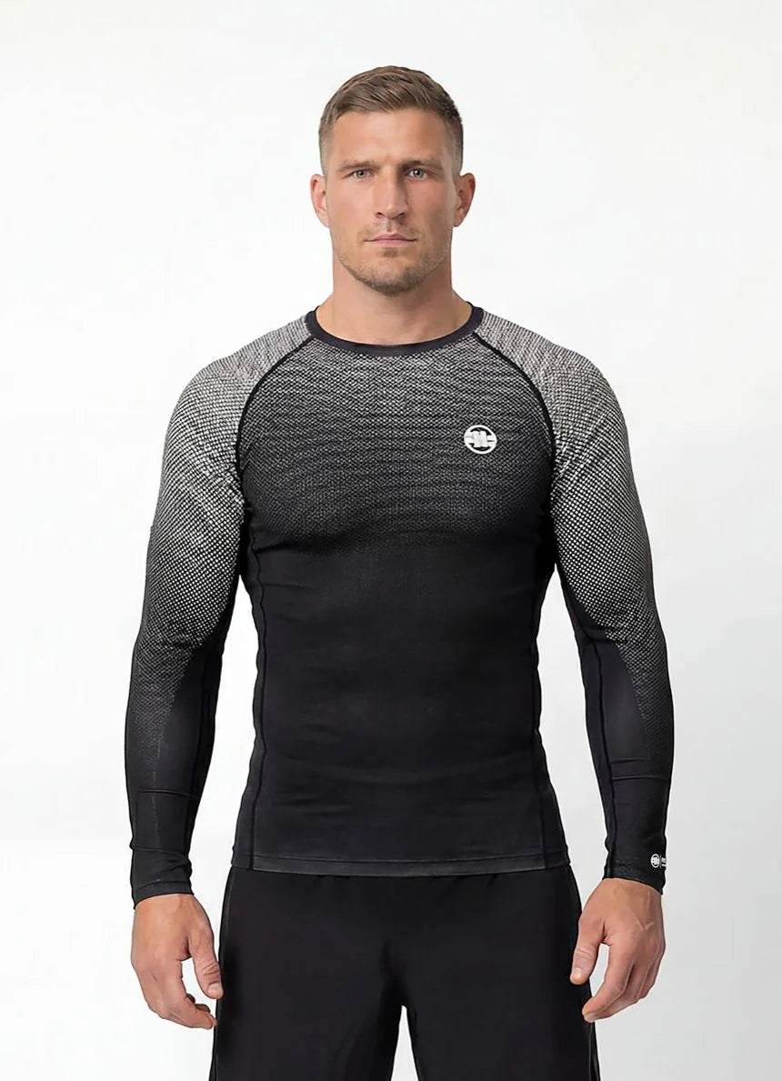 Rashguard longsleeve RANKED Black/Grey