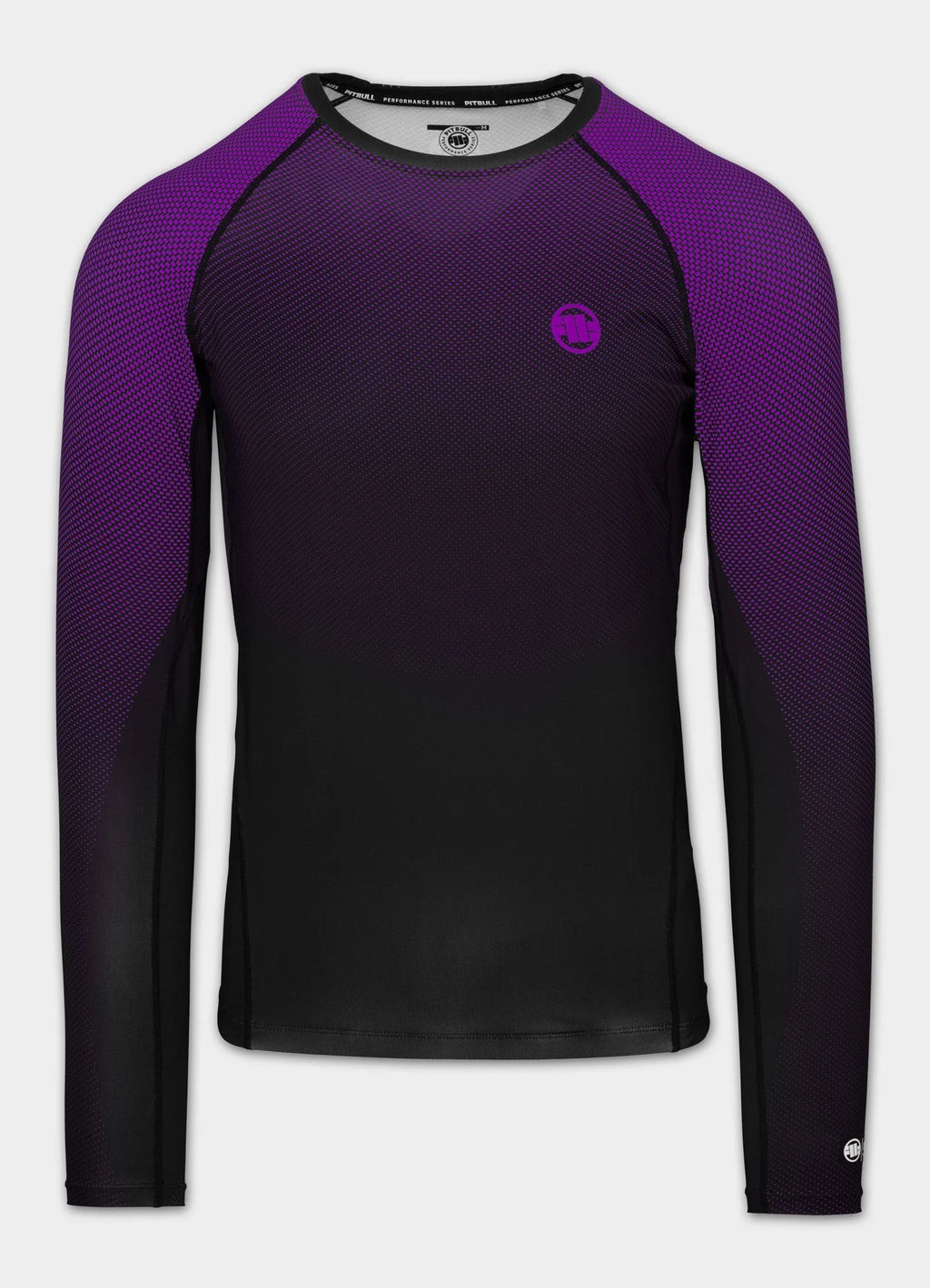 Rashguard longsleeve RANKED - Black/Purple