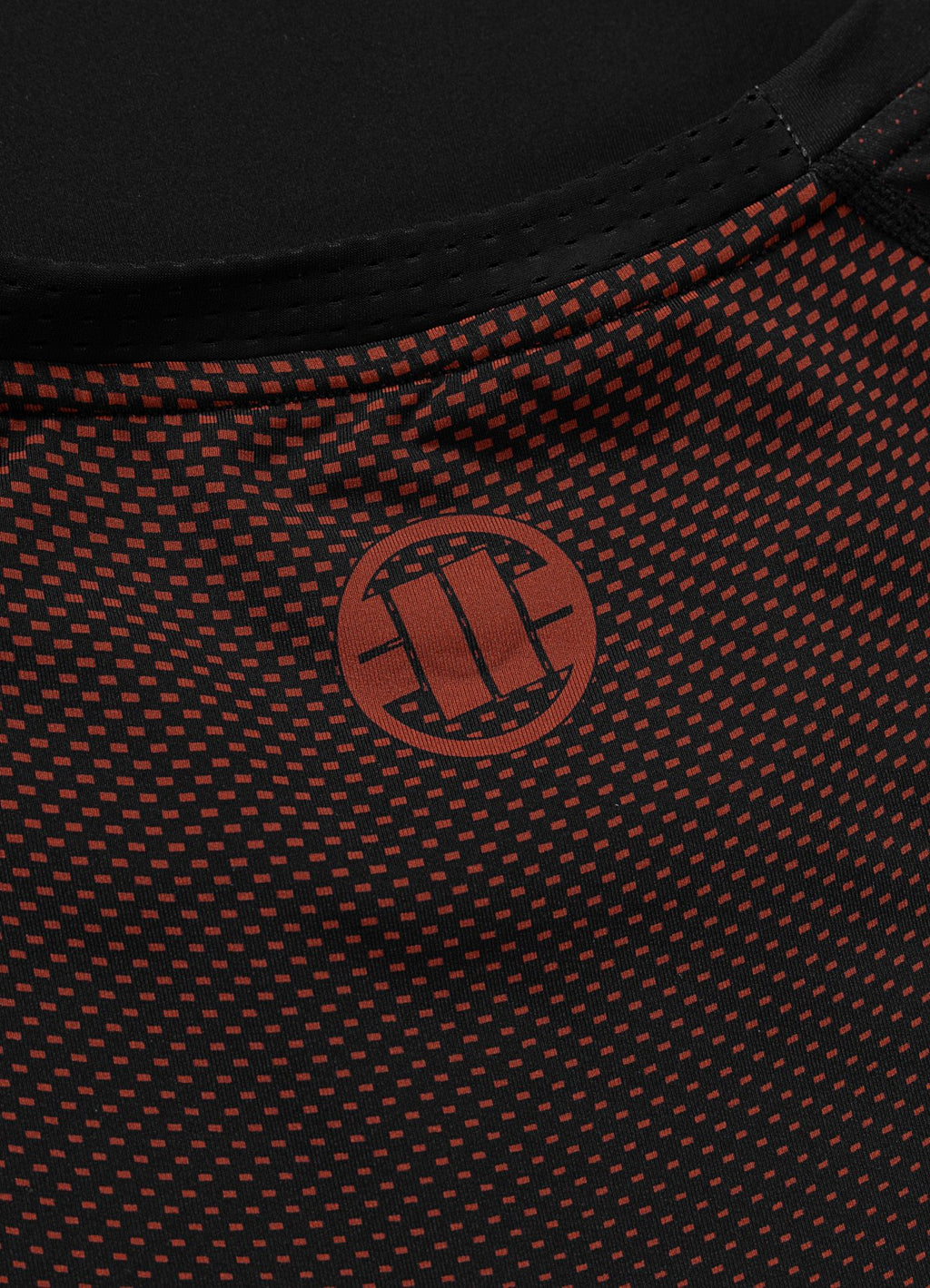 Rashguard longsleeve RANKED - Black/Brown