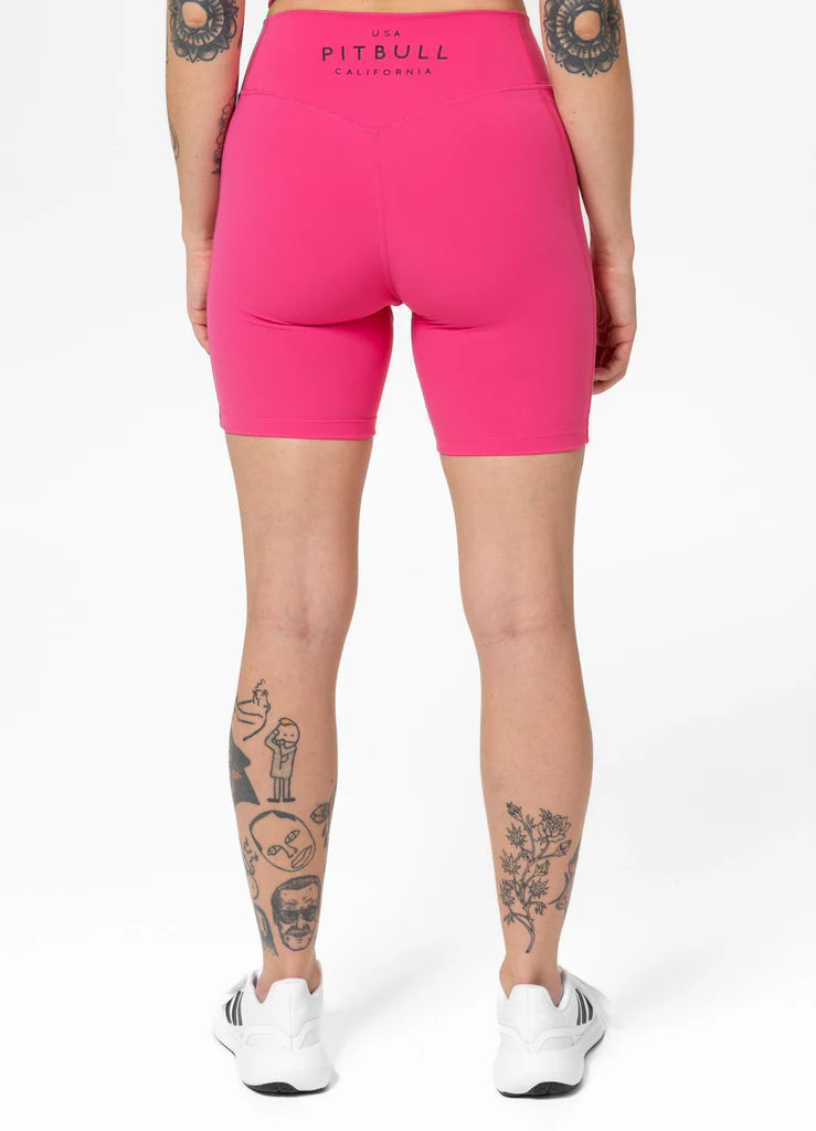 Women's compression shorts AVENIDA - Raspberry