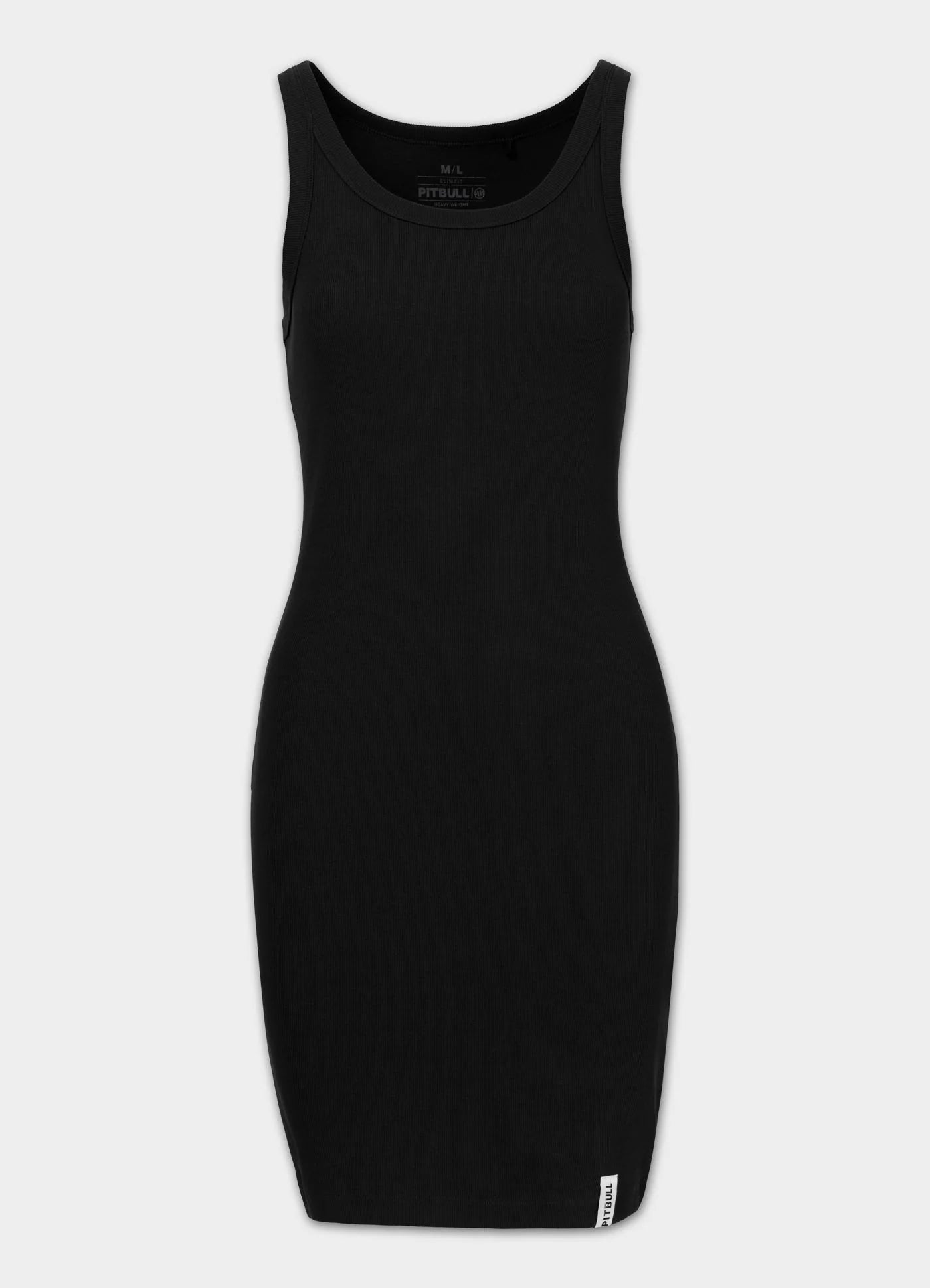 Sports dress - Rib LAYLA II - Black