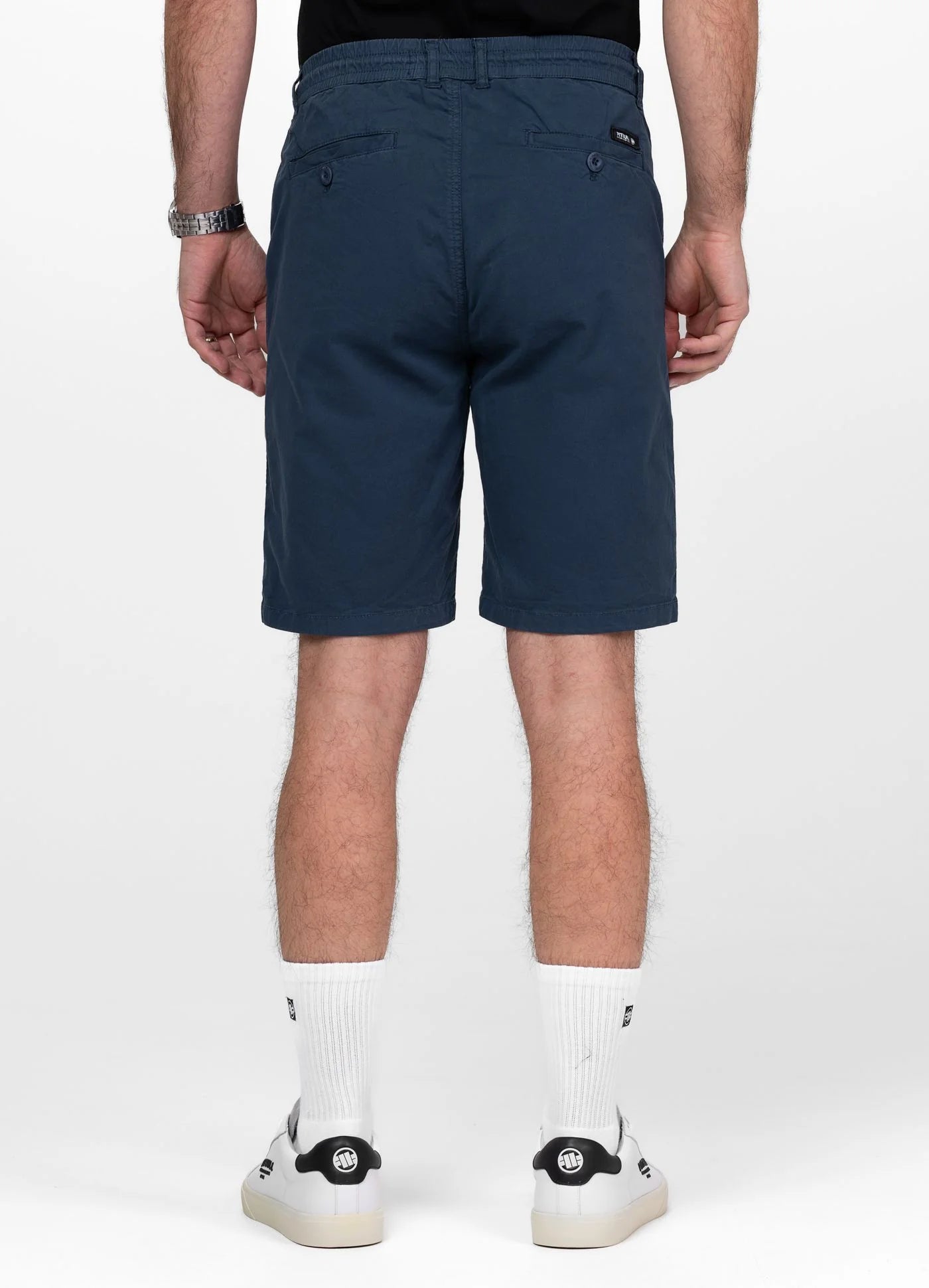 Chino shorts FLETCHER - Petrol Blue