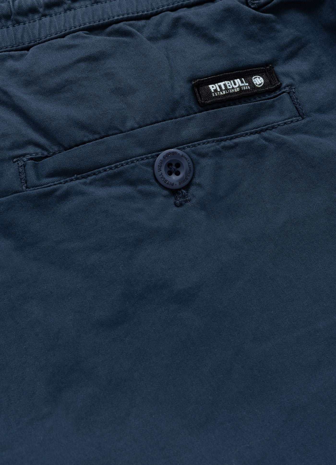 Chino shorts FLETCHER - Petrol Blue