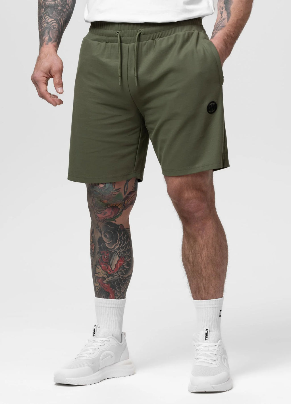 SHORTS CROWNHILL BOARDSHORTS - Dark Olive