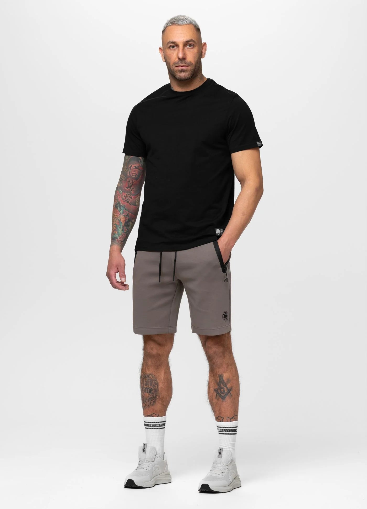 Sweatshorts DOGWOOD - Taupe
