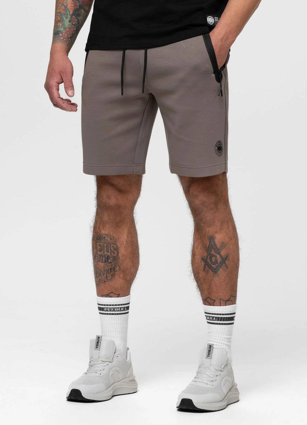 Sweatshorts DOGWOOD - Taupe