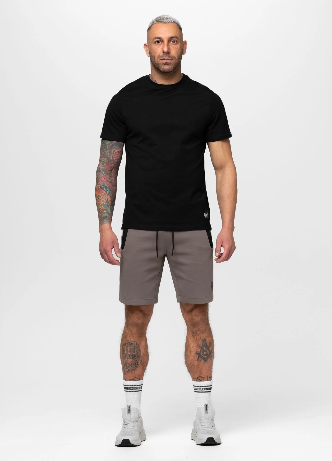 Sweatshorts DOGWOOD - Taupe