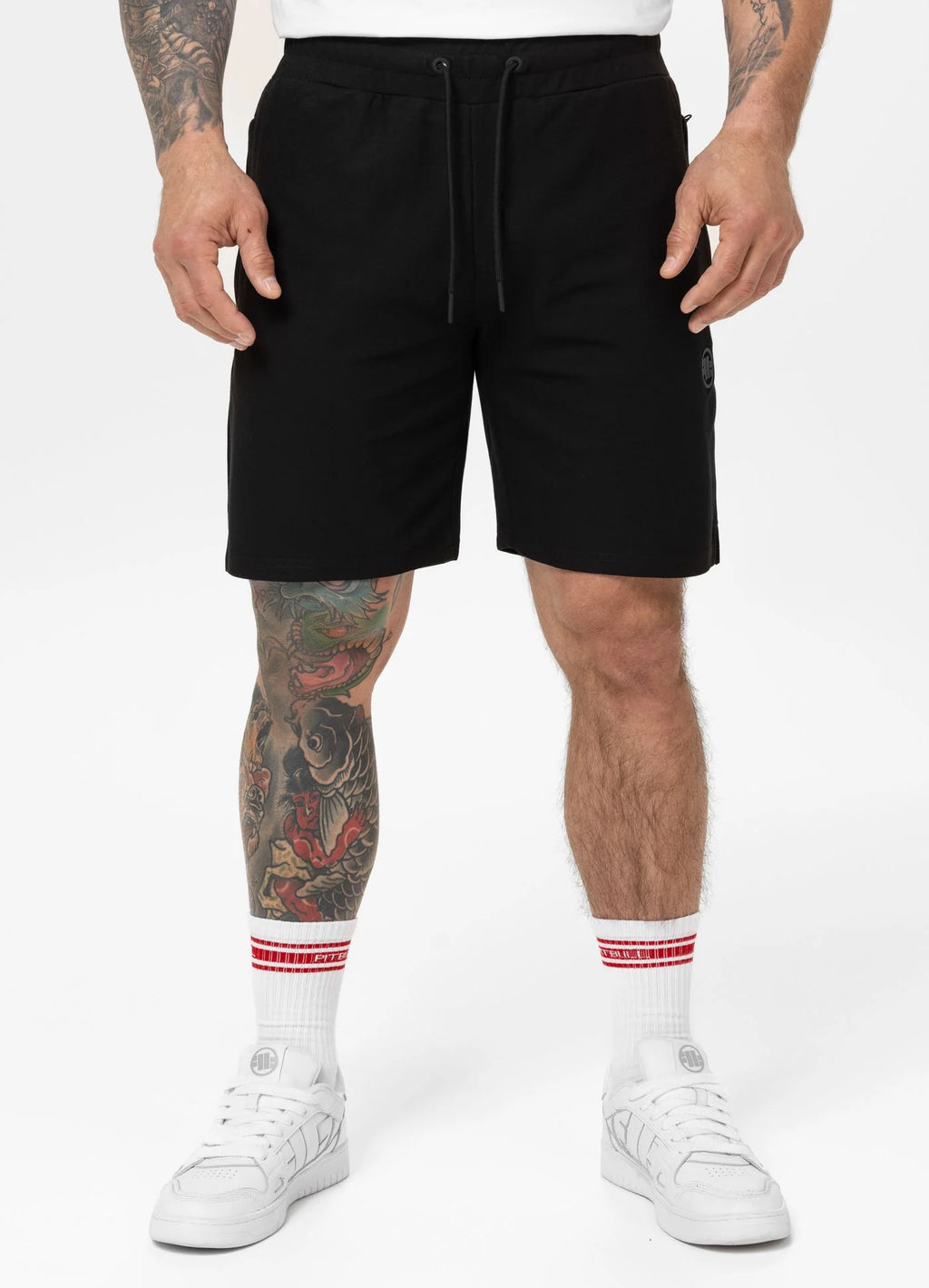 Sweat shorts Coolmax Pique ROCKEY - Black