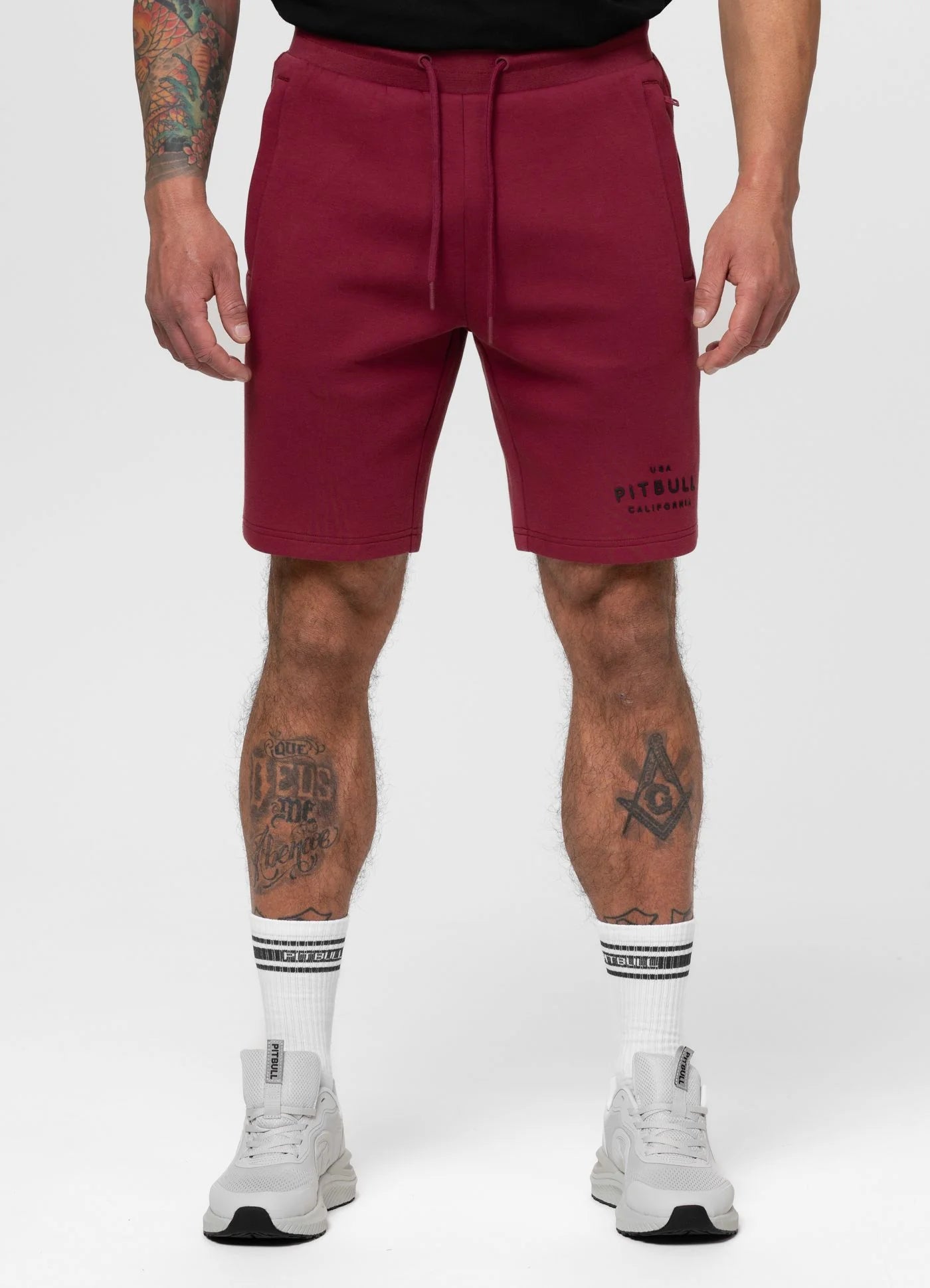 Sweat shorts SAMPSON - Burgundy