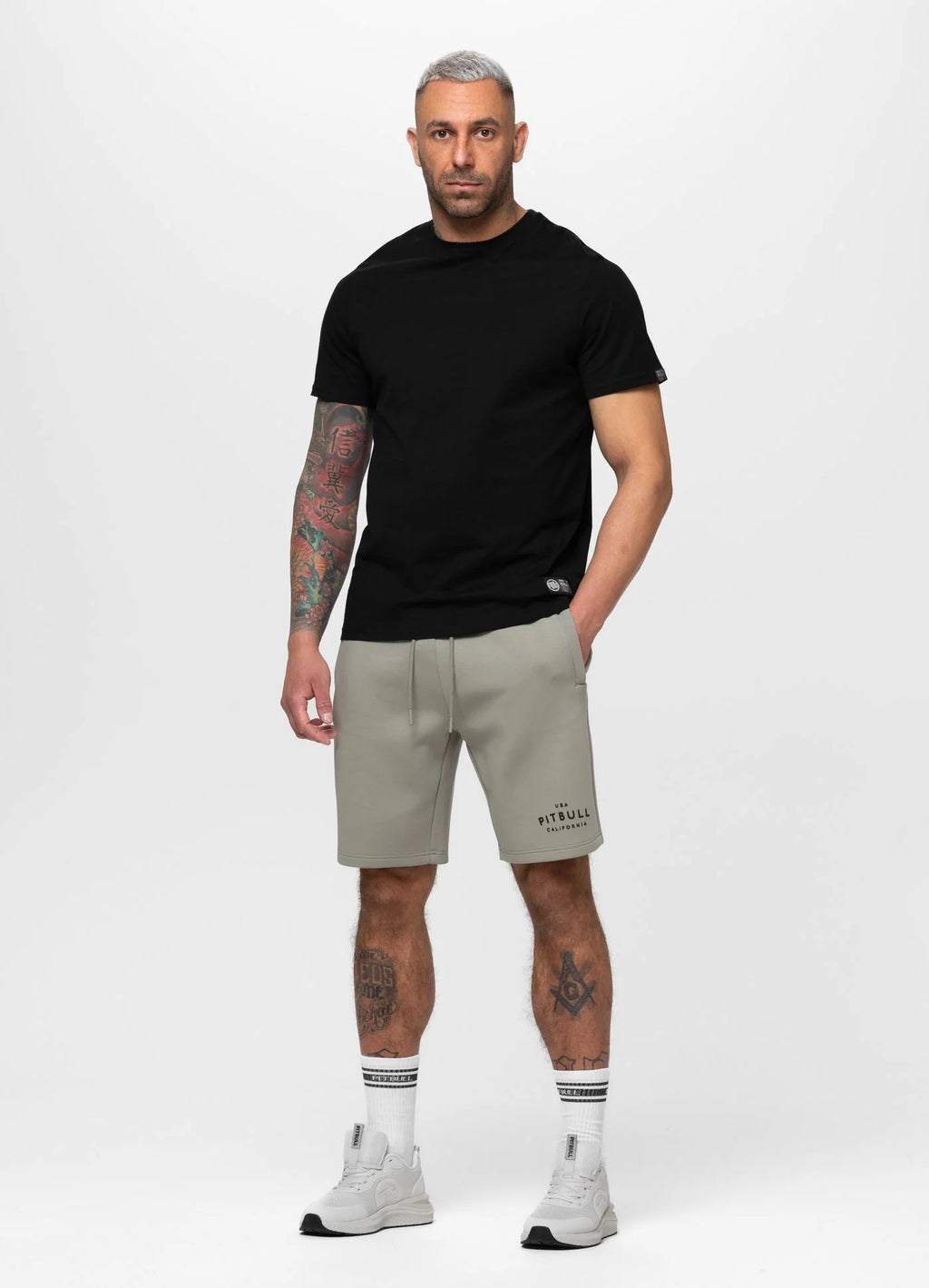 Sweat shorts SAMPSON - Grey Harbour
