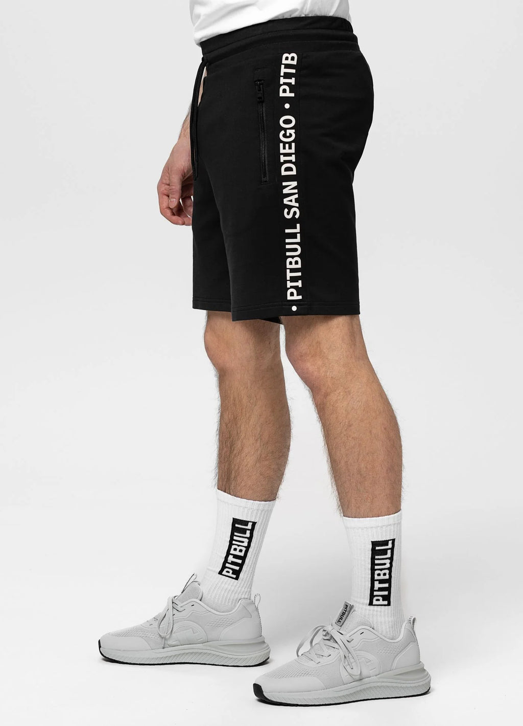 Sweat shorts TAPE PARKER - Black