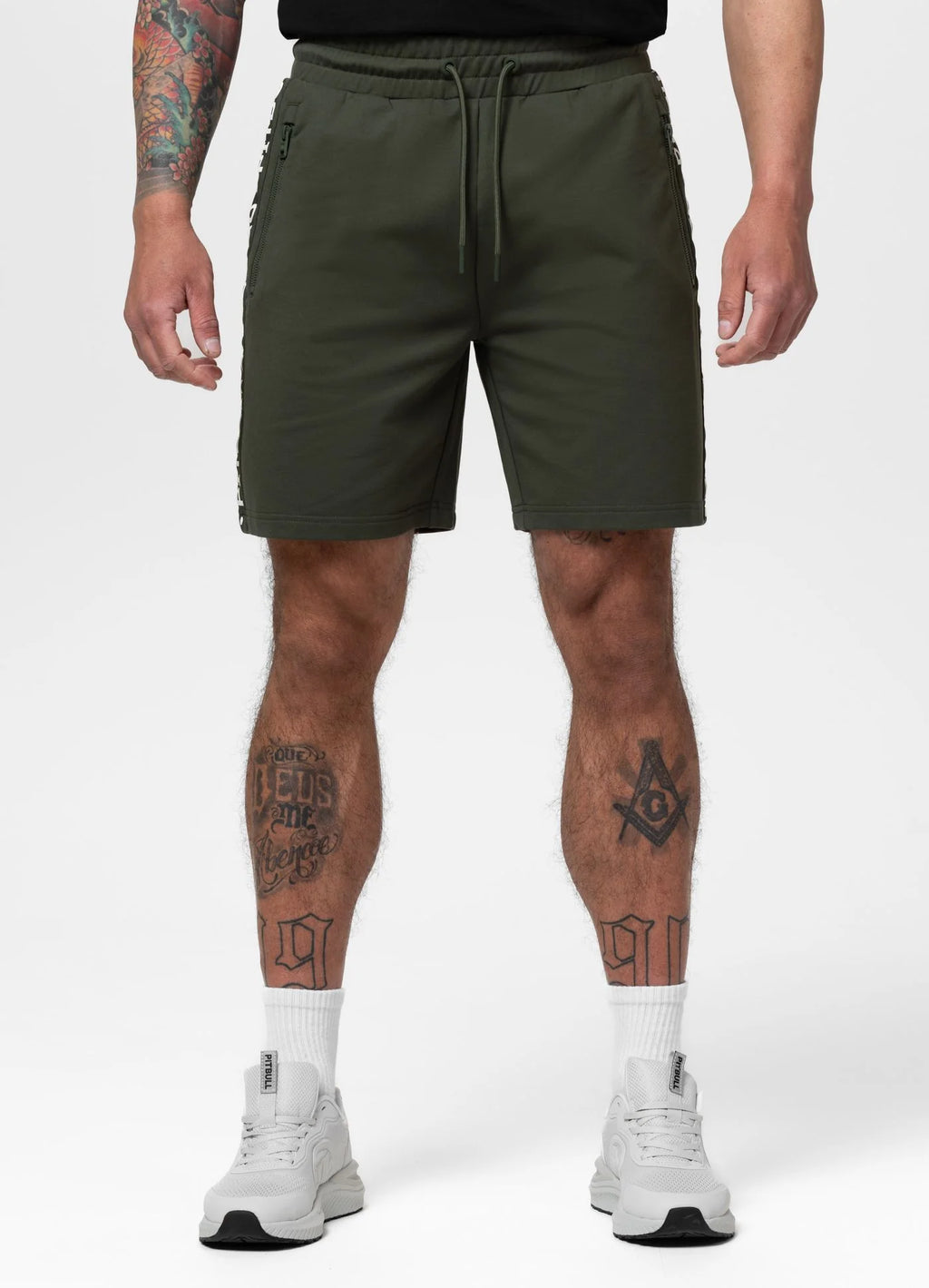 Sweat shorts TAPE PARKER - Green