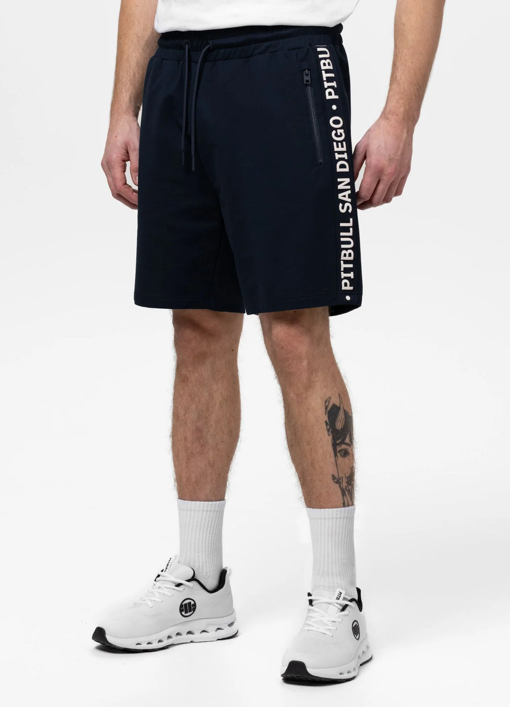 Sweat shorts TAPE PARKER - Dark Navy