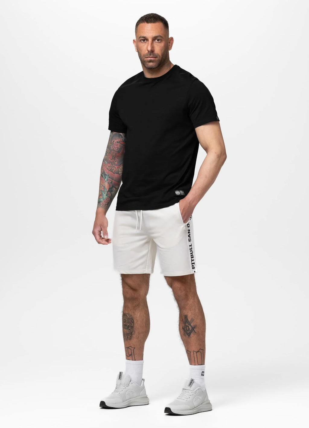 Sweat shorts TAPE PARKER - White