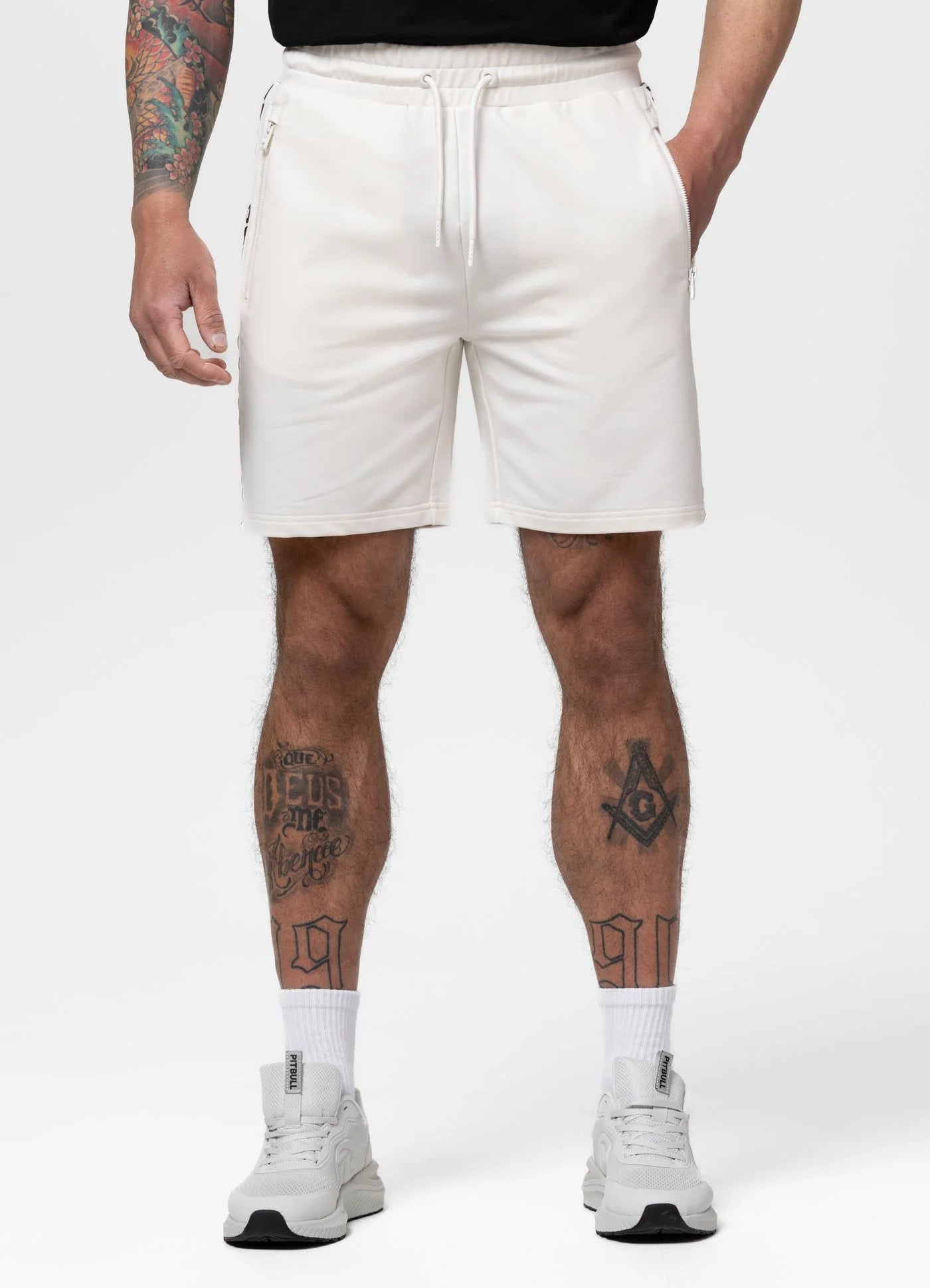 Sweat shorts TAPE PARKER - White