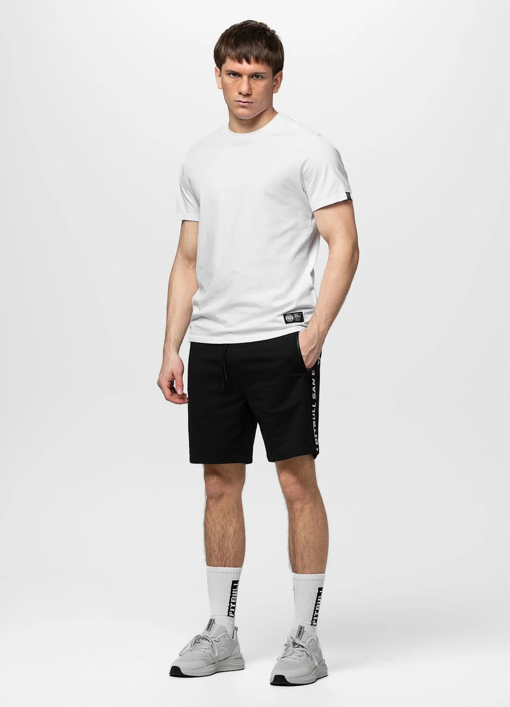 Sweat shorts TAPE PARKER - Black