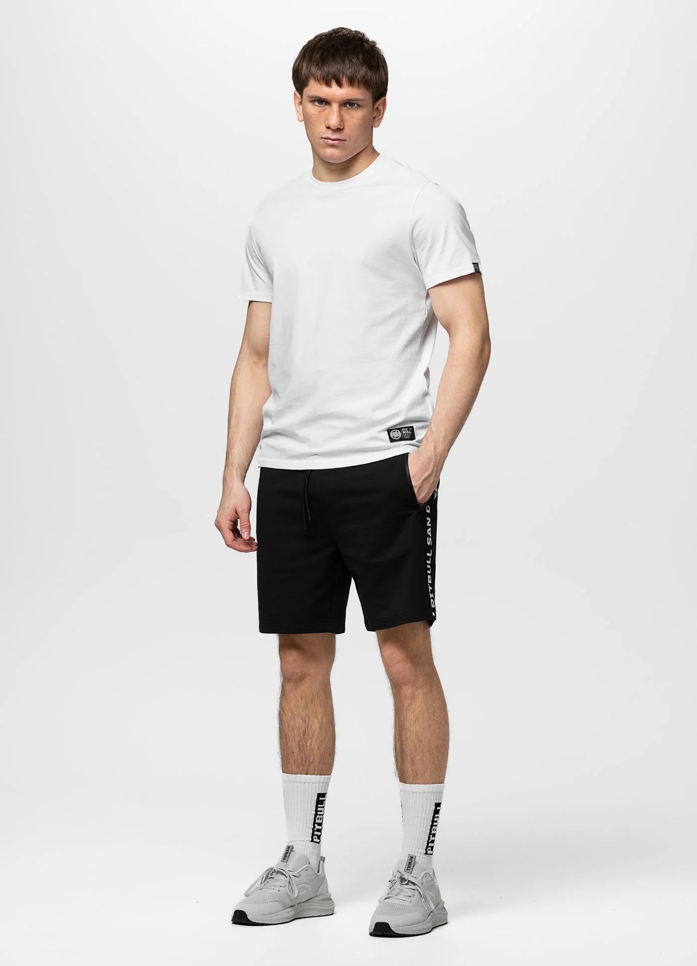 Sweat shorts TAPE PARKER - Black