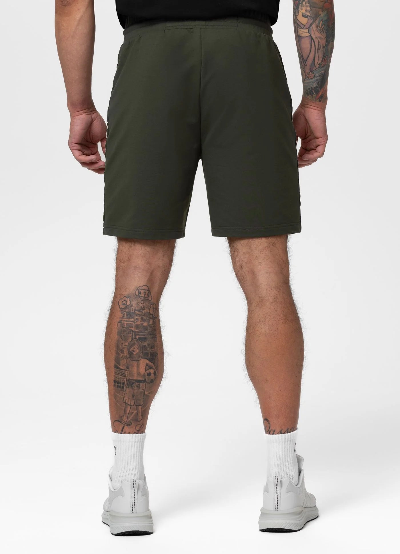Sweat shorts TAPE PARKER - Green