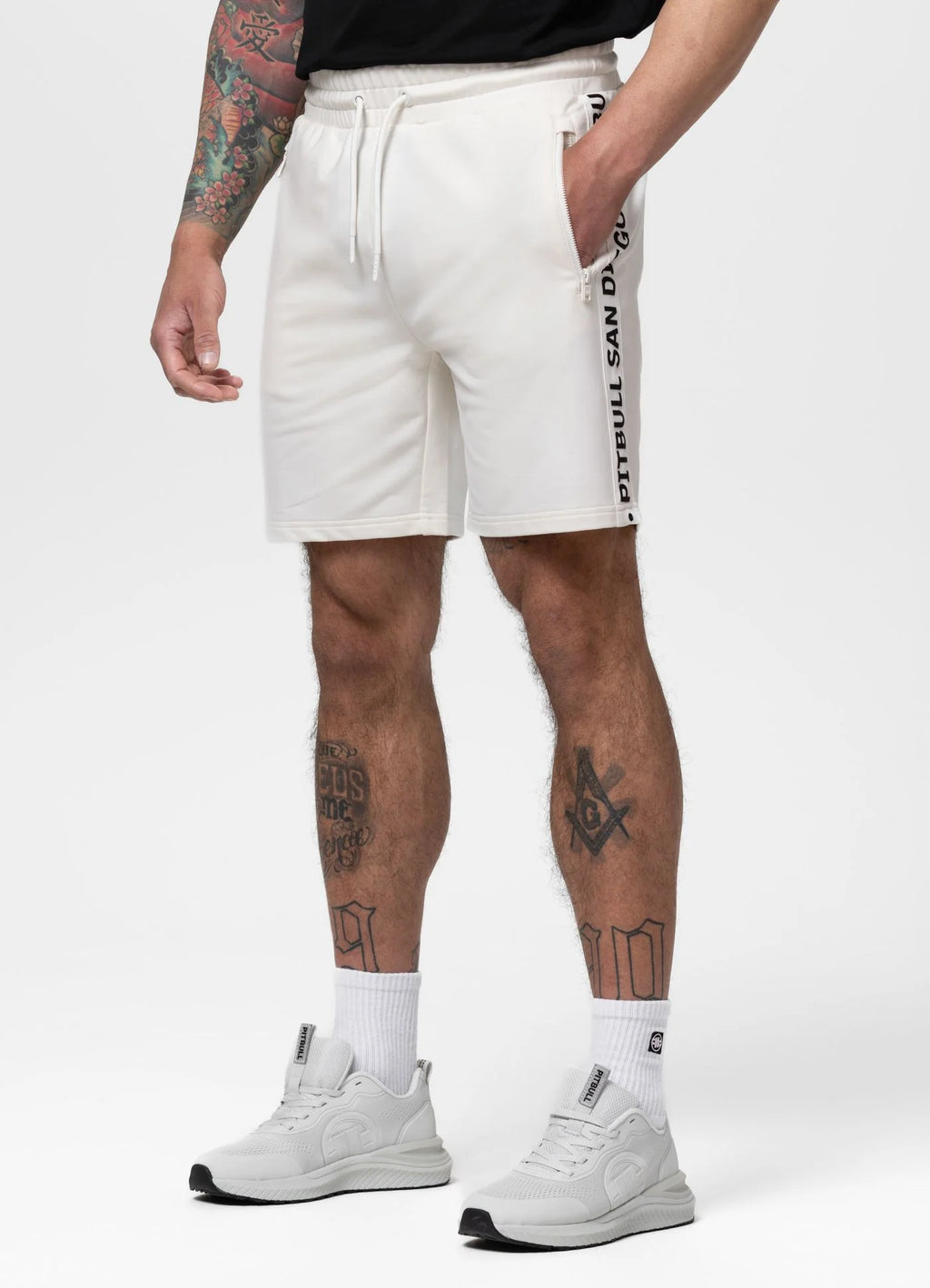 Sweat shorts TAPE PARKER - White