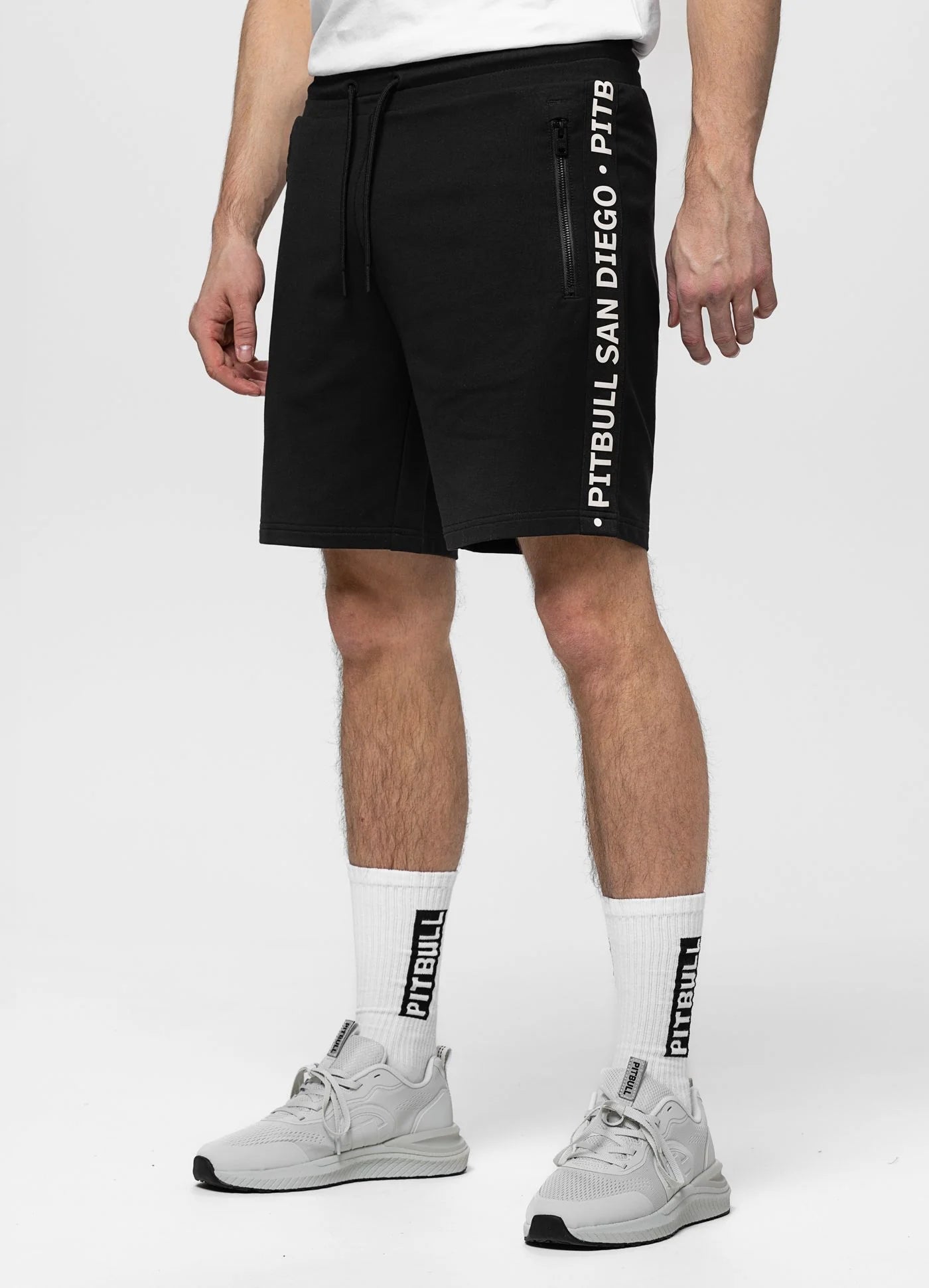 Sweat shorts TAPE PARKER - Black