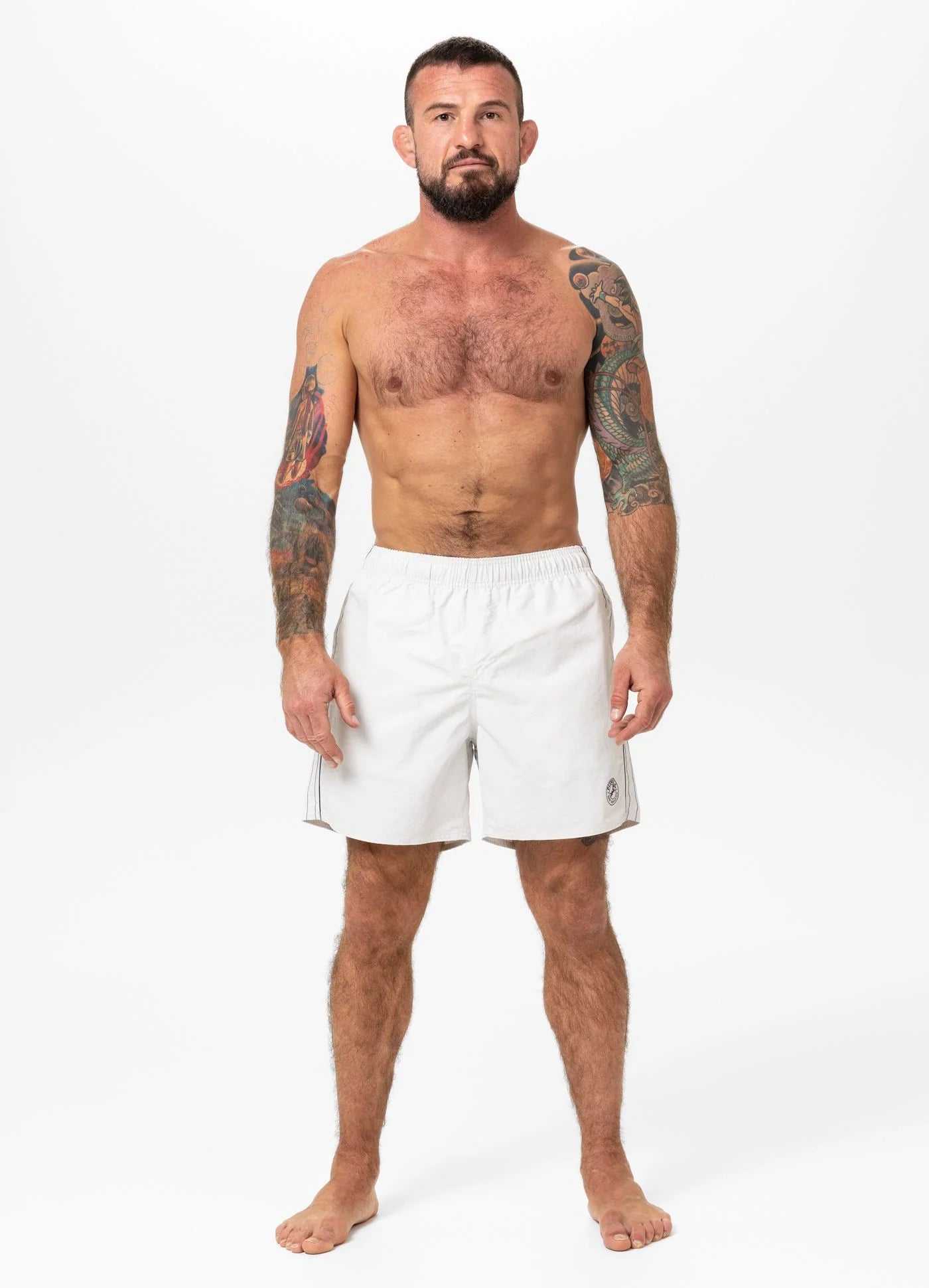 SHORTS CROWNHILL BOARDSHORTS - White